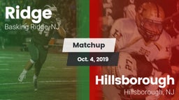 Matchup: Ridge vs. Hillsborough  2019