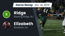 Recap: Ridge  vs. Elizabeth  2019