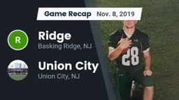 Recap: Ridge  vs. Union City  2019