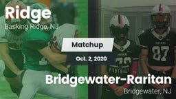 Matchup: Ridge vs. Bridgewater-Raritan  2020