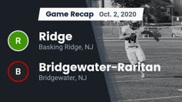 Recap: Ridge  vs. Bridgewater-Raritan  2020