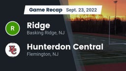 Recap: Ridge  vs. Hunterdon Central  2022