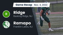 Recap: Ridge  vs. Ramapo  2022