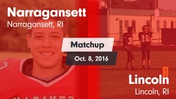 Matchup: Narragansett vs. Lincoln  2016