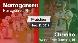 Matchup: Narragansett vs. Chariho  2016