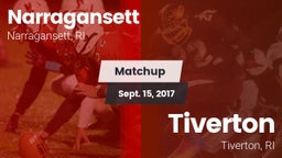 Matchup: Narragansett vs. Tiverton  2017