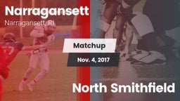 Matchup: Narragansett vs. North Smithfield 2017