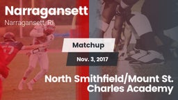 Matchup: Narragansett vs. North Smithfield/Mount St. Charles Academy 2017