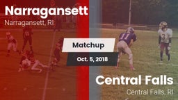 Matchup: Narragansett vs. Central Falls  2018