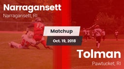 Matchup: Narragansett vs. Tolman  2018