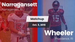 Matchup: Narragansett vs. Wheeler 2019