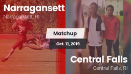 Matchup: Narragansett vs. Central Falls  2019
