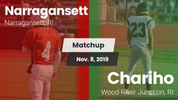 Matchup: Narragansett vs. Chariho  2019