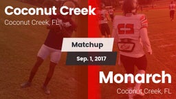 Matchup: Coconut Creek vs. Monarch  2017