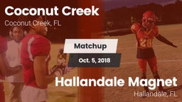 Matchup: Coconut Creek vs. Hallandale Magnet  2018