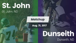 Matchup: St. John vs. Dunseith  2017