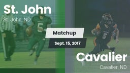 Matchup: St. John vs. Cavalier  2017