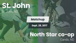 Matchup: St. John vs. North Star co-op  2017
