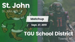 Matchup: St. John vs. TGU School District 2019