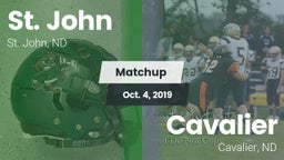 Matchup: St. John vs. Cavalier  2019