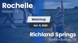 Matchup: Rochelle vs. Richland Springs  2020