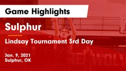 Sulphur  vs Lindsay Tournament 3rd Day Game Highlights - Jan. 9, 2021