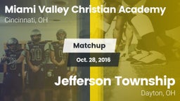 Matchup: Miami Valley Christi vs. Jefferson Township  2016