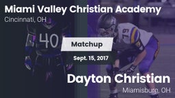 Matchup: Miami Valley vs. Dayton Christian  2017