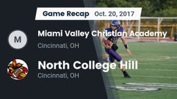 Recap: Miami Valley Christian Academy vs. North College Hill  2017