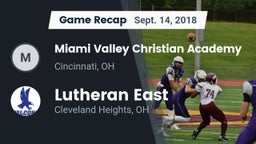 Recap: Miami Valley Christian Academy vs. Lutheran East  2018