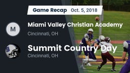 Recap: Miami Valley Christian Academy vs. Summit Country Day 2018