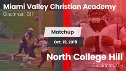 Matchup: Miami Valley vs. North College Hill  2018