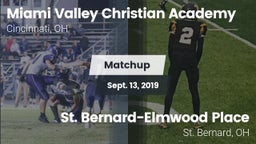 Matchup: Miami Valley vs. St. Bernard-Elmwood Place  2019