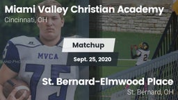 Matchup: Miami Valley vs. St. Bernard-Elmwood Place  2020
