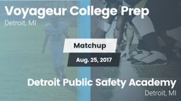 Matchup: Voyageur Prep vs. Detroit Public Safety Academy  2017