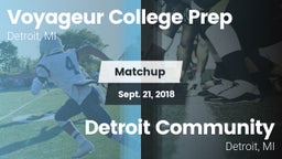 Matchup: Voyageur Prep vs. Detroit Community  2018