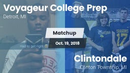Matchup: Voyageur Prep vs. Clintondale  2018