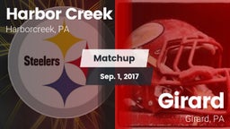 Matchup: Harborcreek vs. Girard  2017