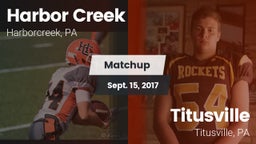 Matchup: Harborcreek vs. Titusville  2017
