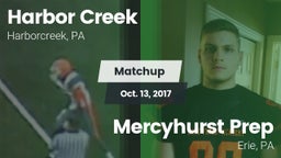 Matchup: Harborcreek vs. Mercyhurst Prep  2017