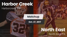 Matchup: Harborcreek vs. North East  2017