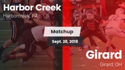Matchup: Harborcreek vs. Girard  2018
