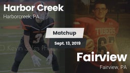 Matchup: Harborcreek vs. Fairview  2019