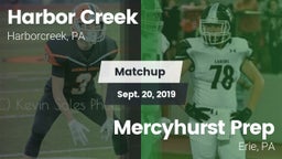 Matchup: Harborcreek vs. Mercyhurst Prep  2019