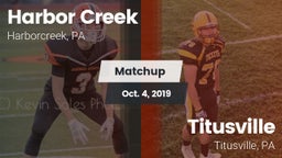 Matchup: Harborcreek vs. Titusville  2019