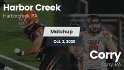 Matchup: Harborcreek vs. Corry  2020