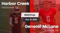 Matchup: Harborcreek vs. General McLane  2020