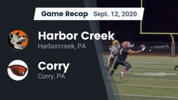 Recap: Harbor Creek  vs. Corry  2020