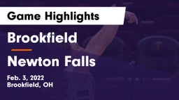 Brookfield  vs Newton Falls  Game Highlights - Feb. 3, 2022