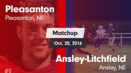 Matchup: Pleasanton vs. Ansley-Litchfield  2016